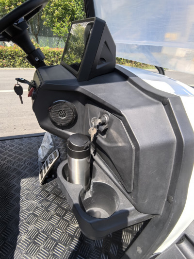 Гольфкар GreenCamel Сонора A42L (4+2, 4kW AC, R14 литые) LUX lifted белый