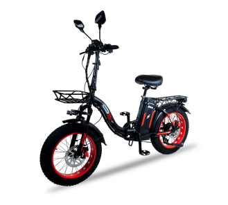 Электровелосипед Minako F11 Pro 20ah, красный