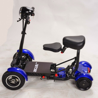 Трицикл GreenCamel Кольт 815 FAT (36V 15,6Ah 2x400W), синий