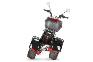 Электроскутер WHITE SIBERIA IKRA 5000W, черный