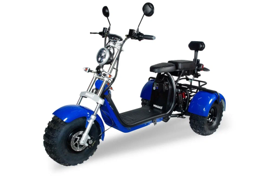 Электроскутер Minako REX 3000W 40Ah, синий