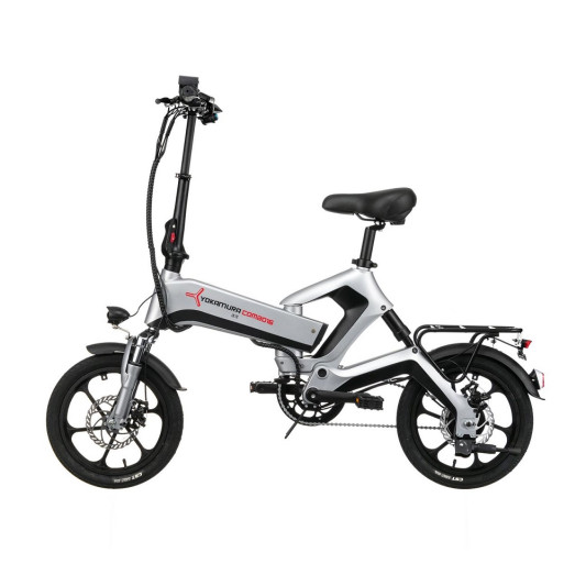 Электровелосипед Yokamura Combo c подвеской, серый