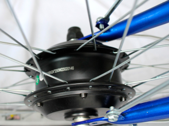 Электровелосипед GreenCamel Трайк-24 V3 (R24 350W 48V12Ah) красный